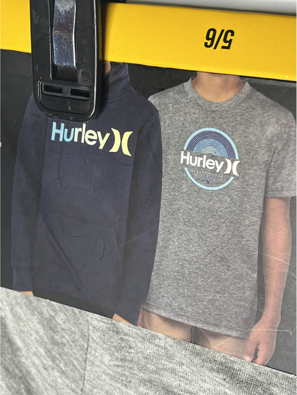 NWT Hurley Boy's Blue/Gray 2 Piece Set-Hoodie/Tee Size 5/6